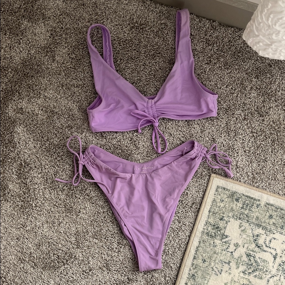 Pacsun Lavender Bikini Set